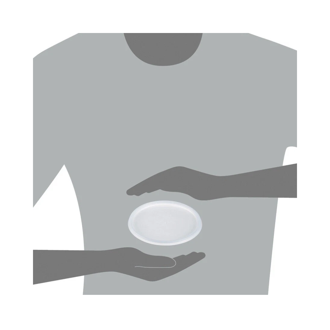 Dart® 48 oz. HIPS Plastic Vented Lid – Translucent