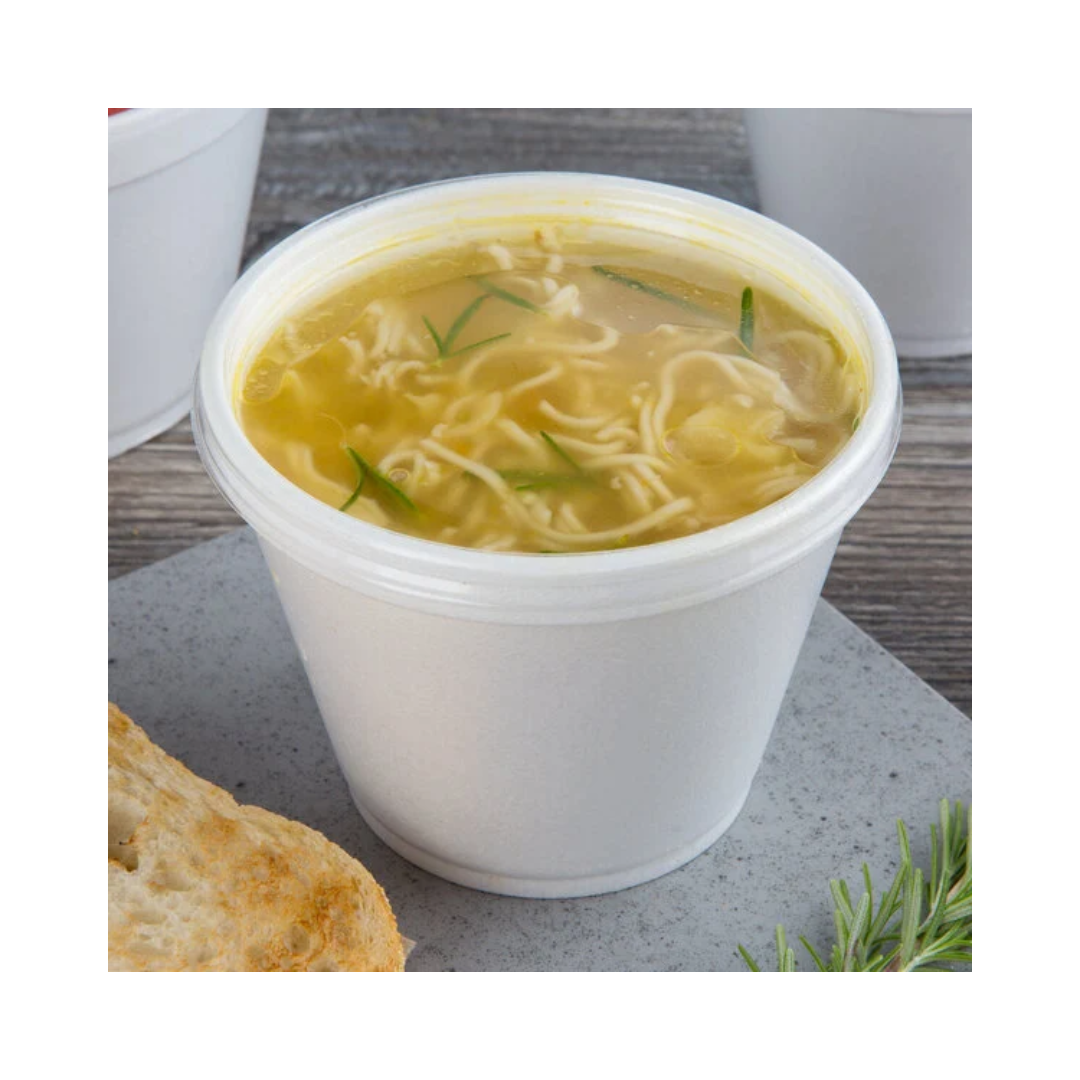 Dart® 20 oz. OPS Non-Vented Lid – Clear