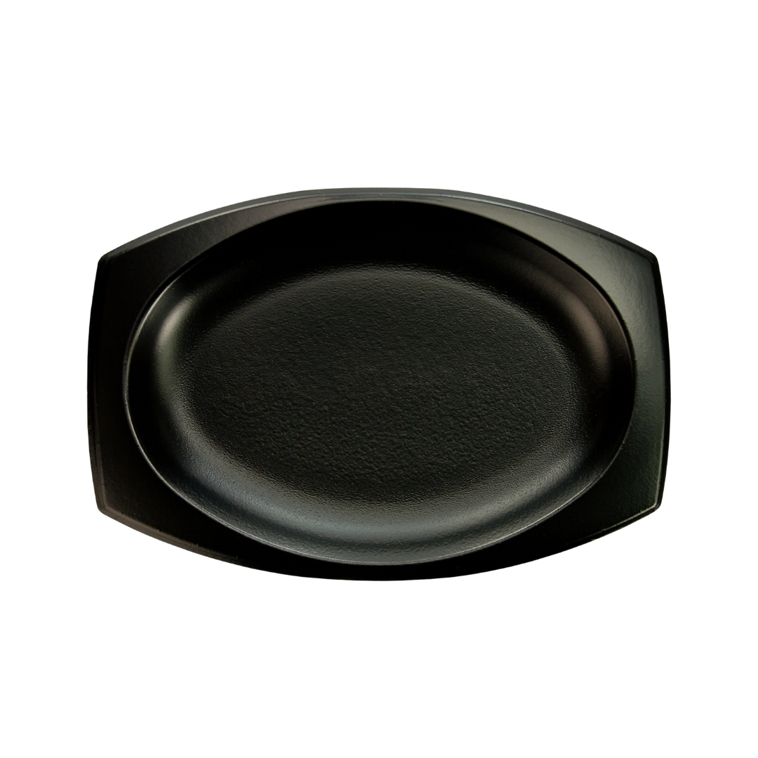 Dart® Quiet Classic® Laminated Foam Dinnerware – Black, 6" to 10¼", Plates & Platters
