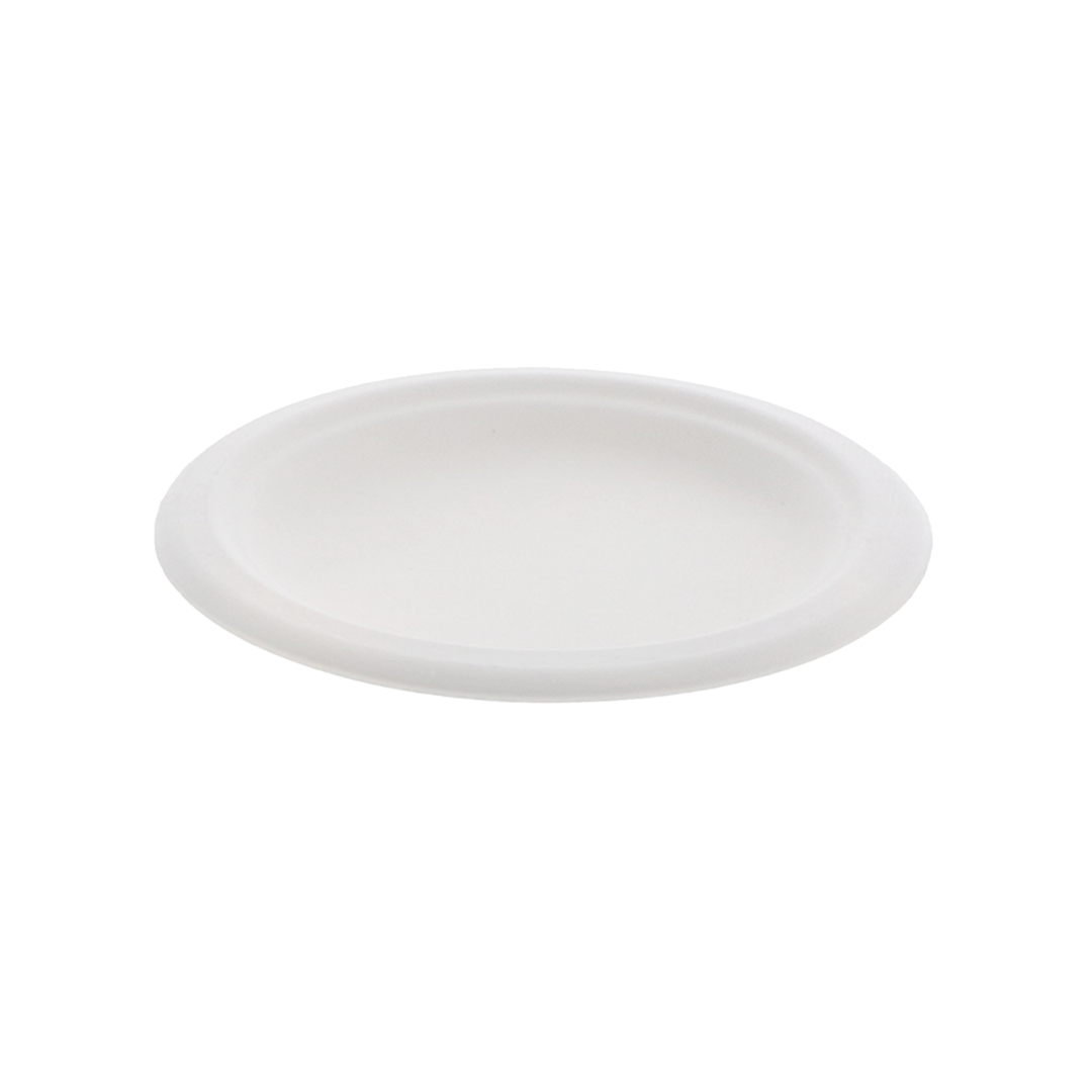 Pactiv EarthChoice® Molded Fiber Plates – 6" & 10" - 3-Compartment