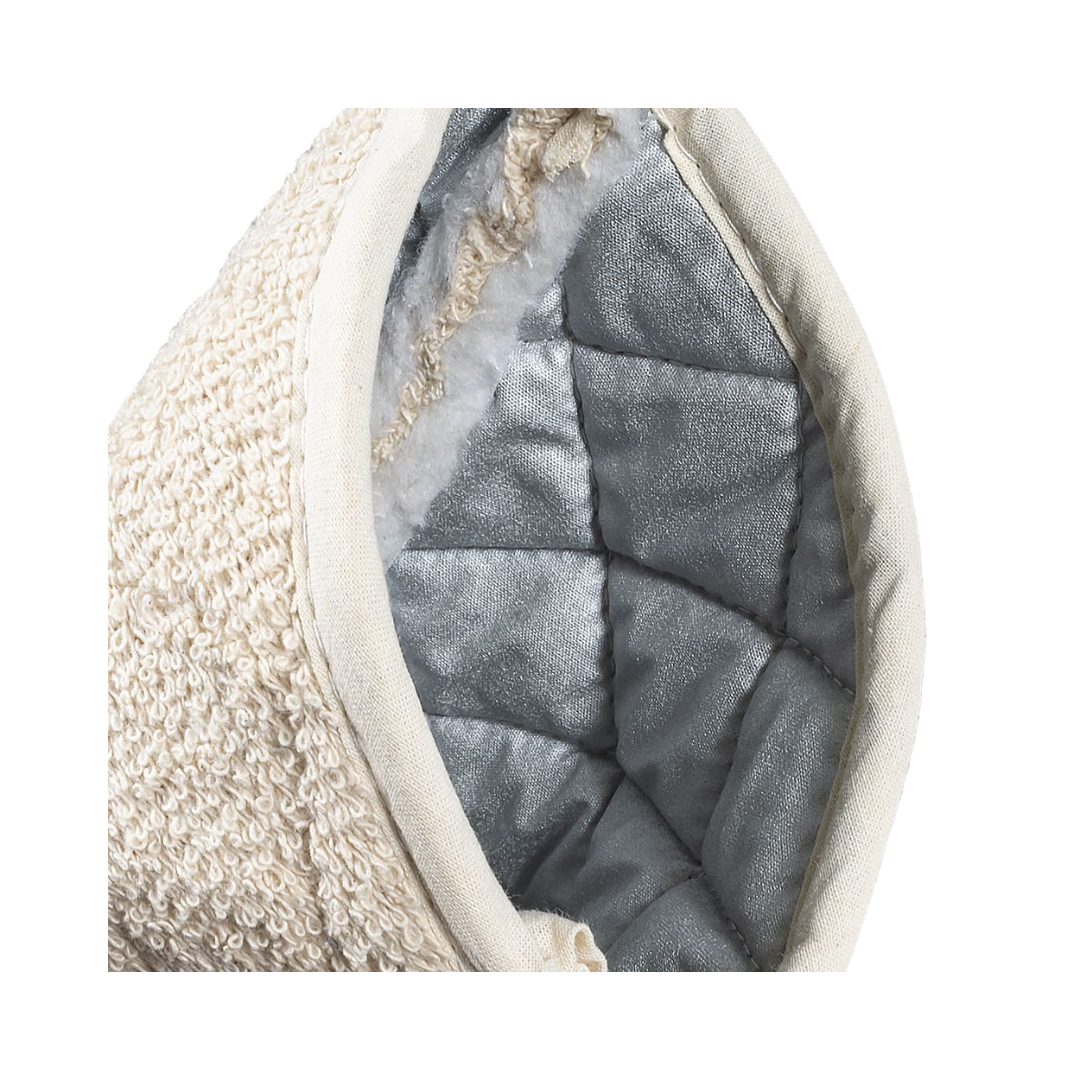 Winco® Terry Cloth Oven Mitt with Silicone Lining – 13"