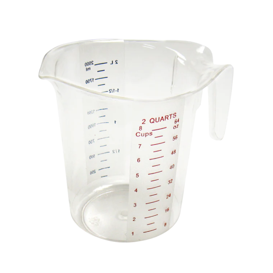 Winco® Polycarbonate Measuring Cups – NSF Listed, 1 Pt. to 4 Qt.