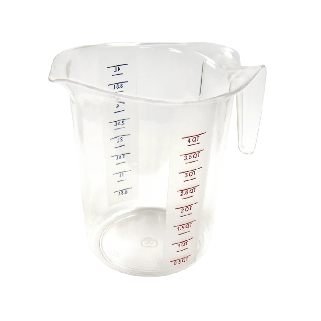 Winco® Polycarbonate Measuring Cups – NSF Listed, 1 Pt. to 4 Qt.