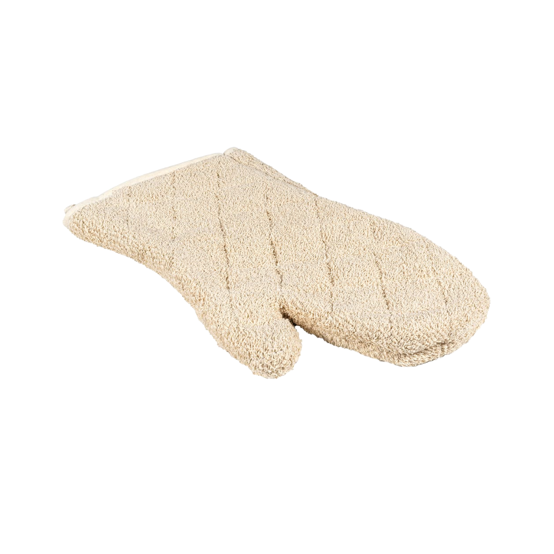 Winco® Terry Cloth Oven Mitt with Silicone Lining – 13"