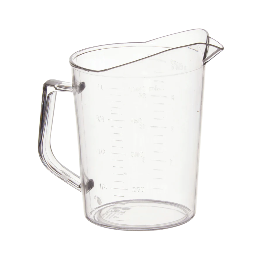 Winco® Polycarbonate Measuring Cups – 1 Cup to 4 Qt