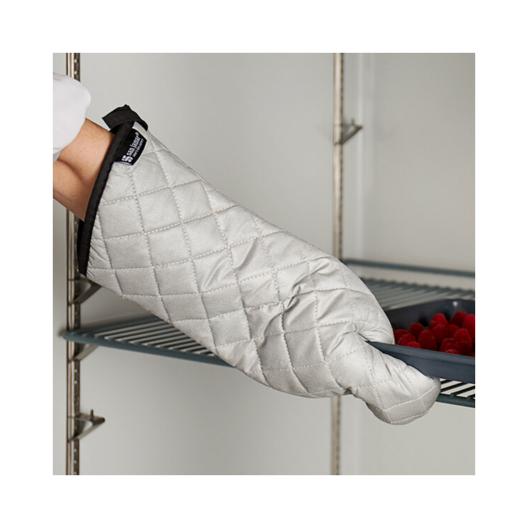 BVT® Silicone Oven/Freezer Mitt – 17", Heat & Cold Protection