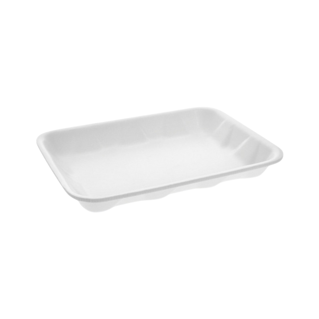 Pactiv® 4D Foam Meat Trays – White & Black