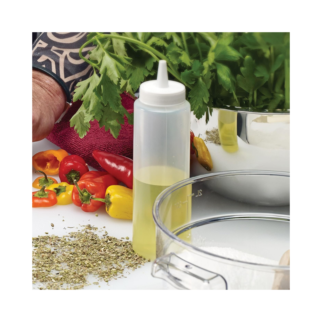 Winco® Squeeze Bottles – 24 oz, Clear