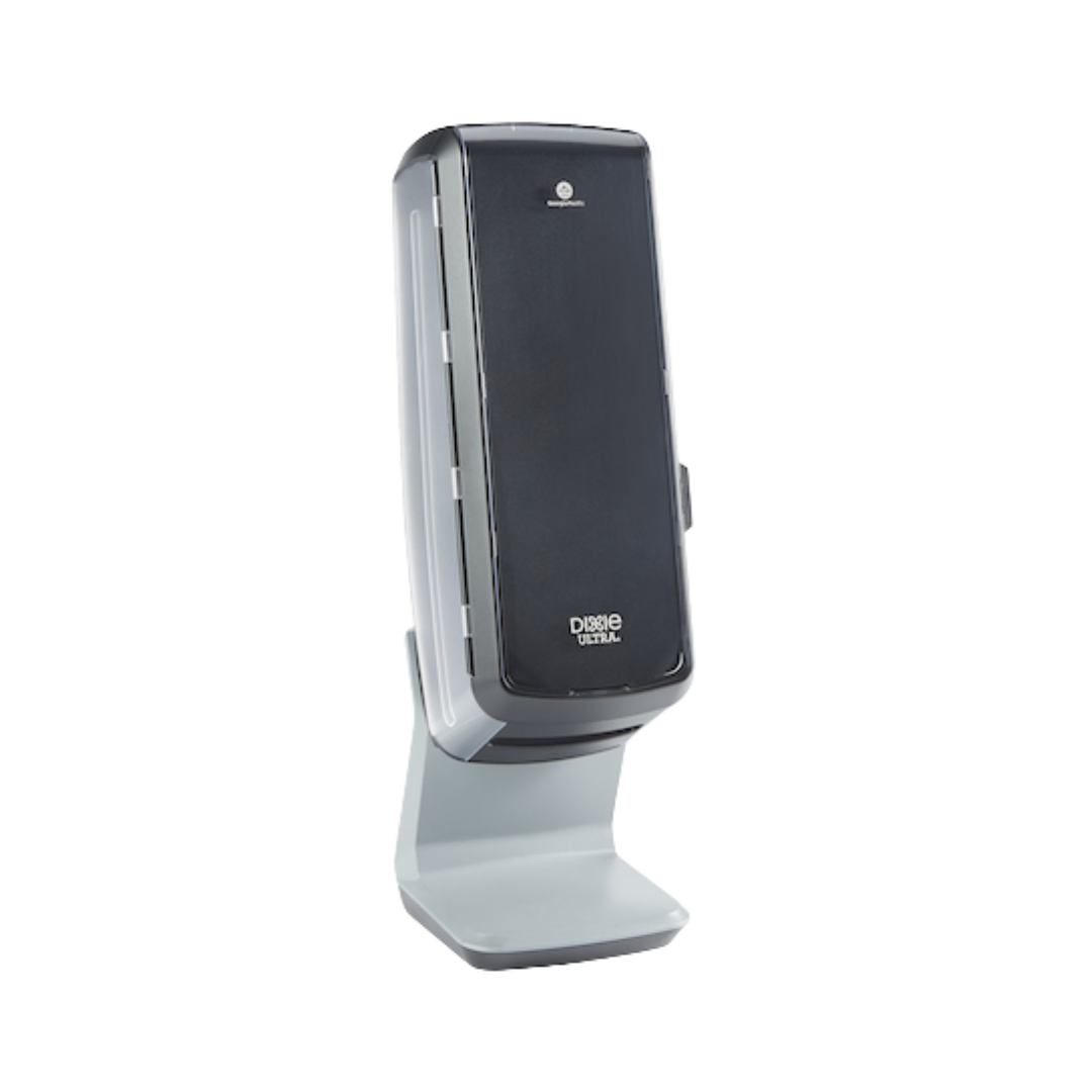 Dixie® Ultra™ Tower Interfold Napkin Dispenser – Black, Holds 1000 Napkins