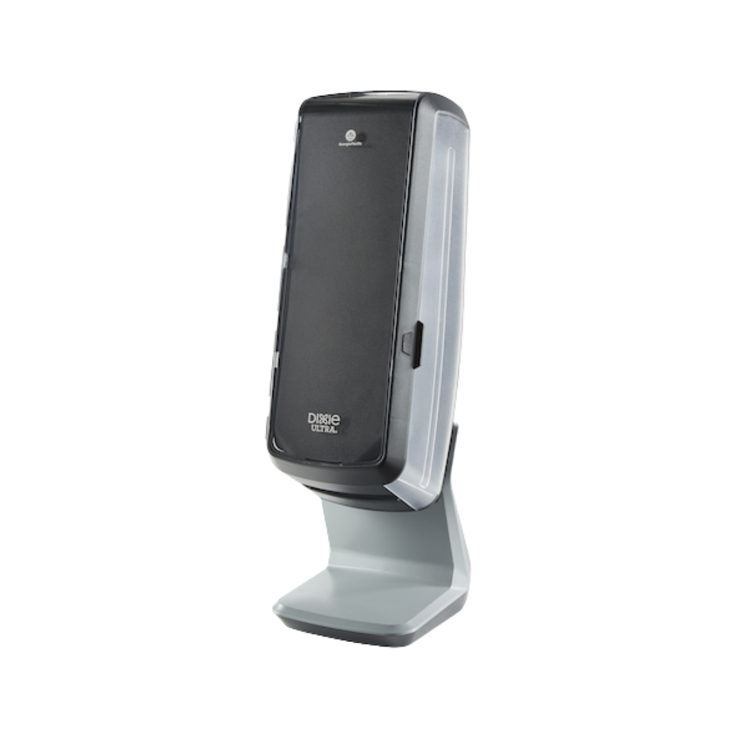 Dixie® Ultra™ Tower Interfold Napkin Dispenser – Black, Holds 1000 Napkins