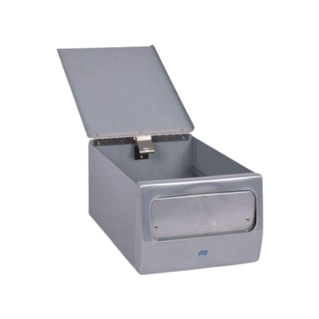 Tork® Napkin Cabinet Dispenser – Brushed Steel, N7 System, 11.8" × 7.6" × 5.6"