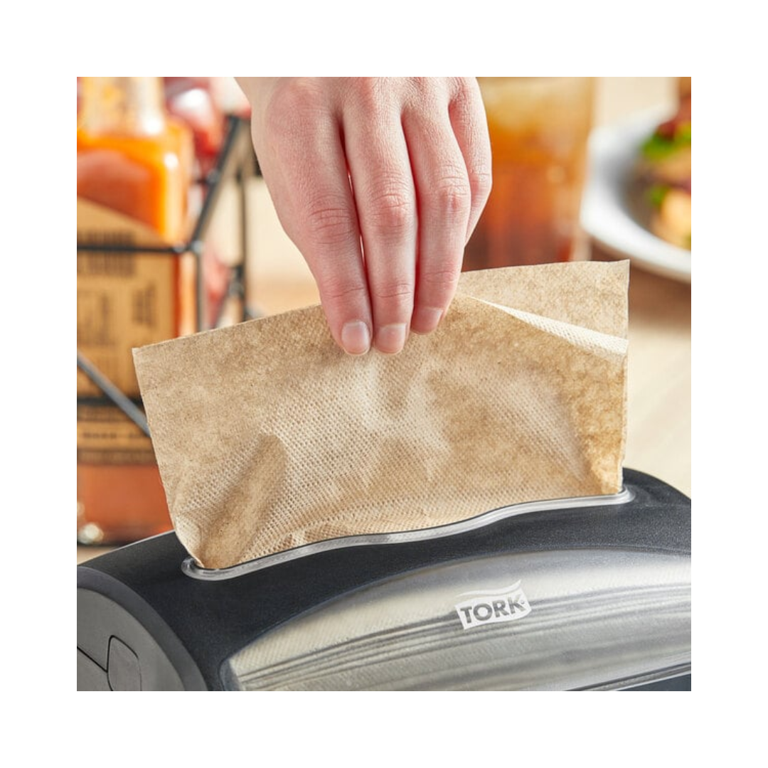 Tork® Xpressnap® Universal Interfold Dispenser Napkin – 8.5" x 13", Natural, N4 System – 6,000 Napkins