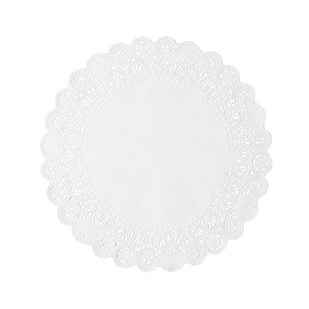 Hoffmaster® French Lace Doily – 12", White Paper