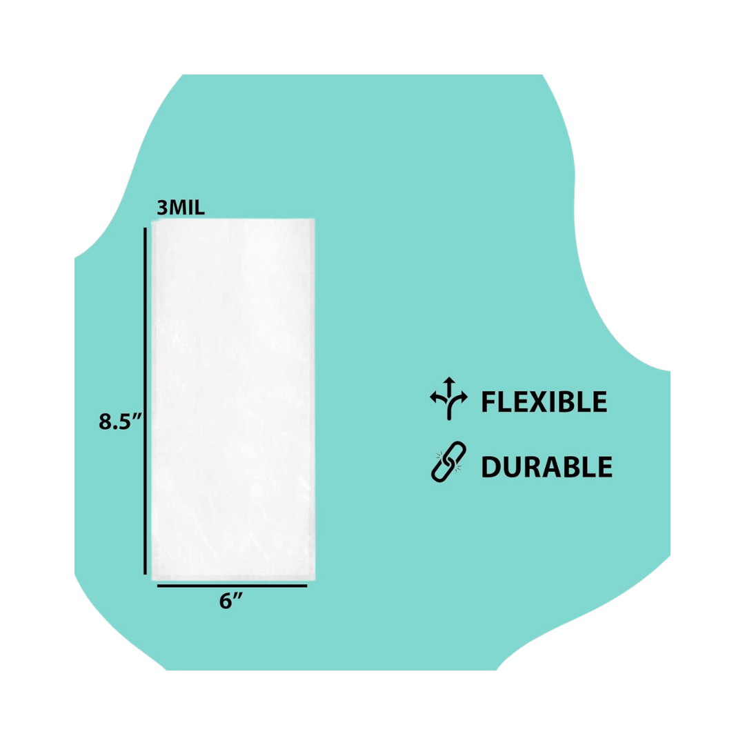 LK® Poly Nylon Vacuum Pouch – 6″ × 8½″, 0.003″ Gauge