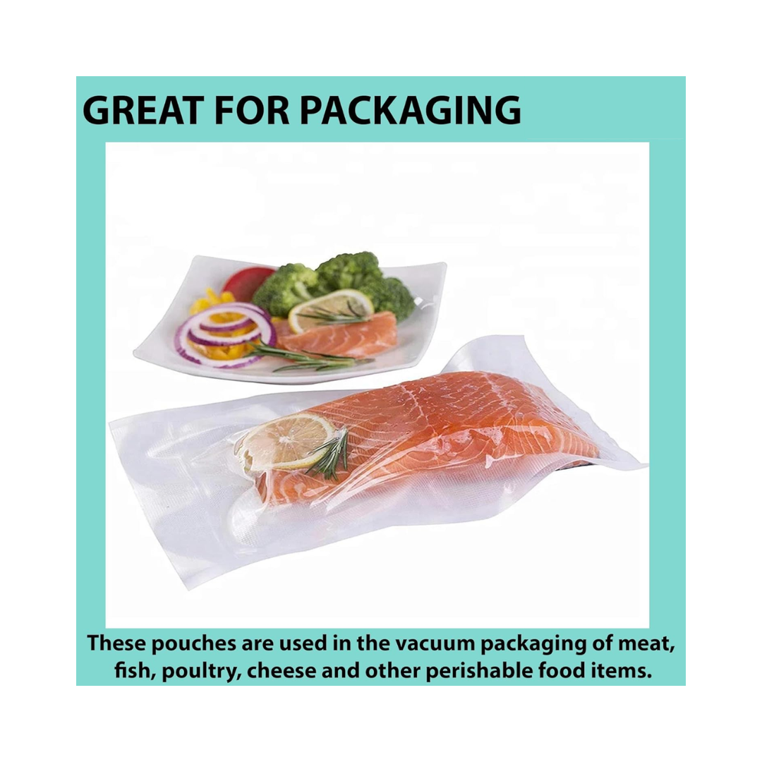 LK® Poly Nylon Vacuum Pouch – 6″ × 8½″, 0.003″ Gauge