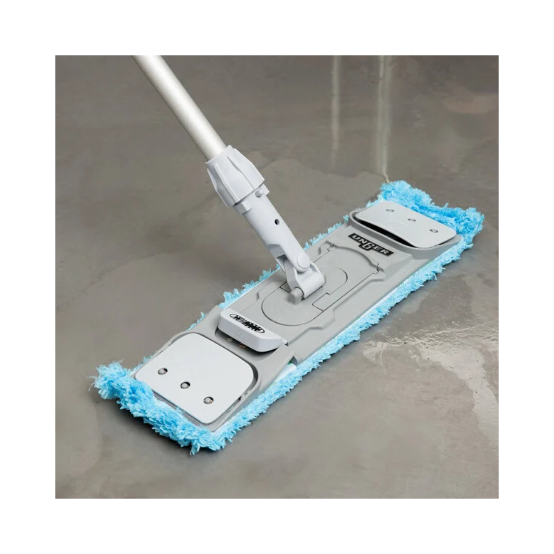 Unger® SmartColor™ MicroMop 15.0 – 16" Heavy-Duty Microfiber Mop, Red & Blue