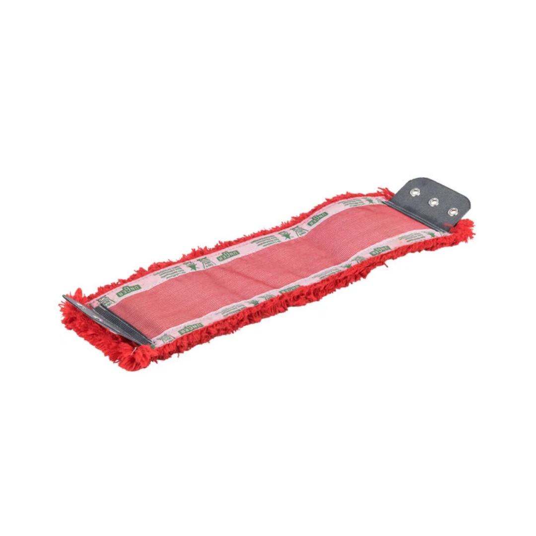Unger® SmartColor™ MicroMop 15.0 – 16" Heavy-Duty Microfiber Mop, Red & Blue