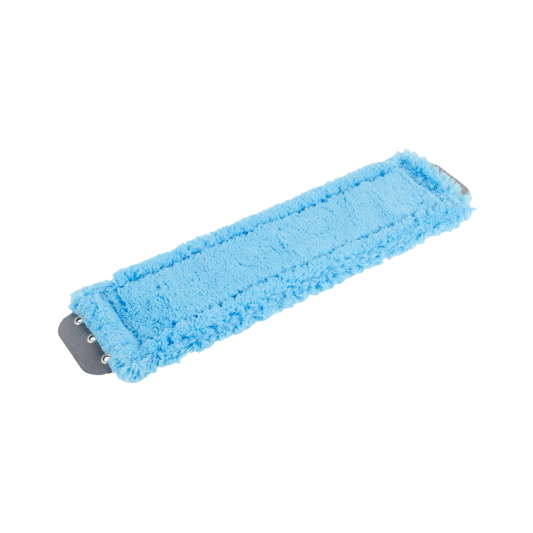 Unger® SmartColor™ MicroMop 15.0 – 16" Heavy-Duty Microfiber Mop, Red & Blue