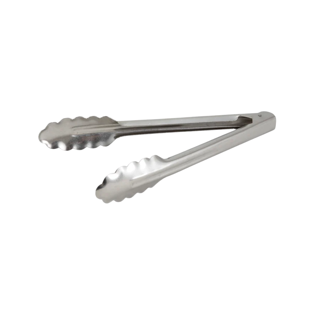 Winco® Heavyweight Stainless Steel Utility Tongs – 7", 9", 16"