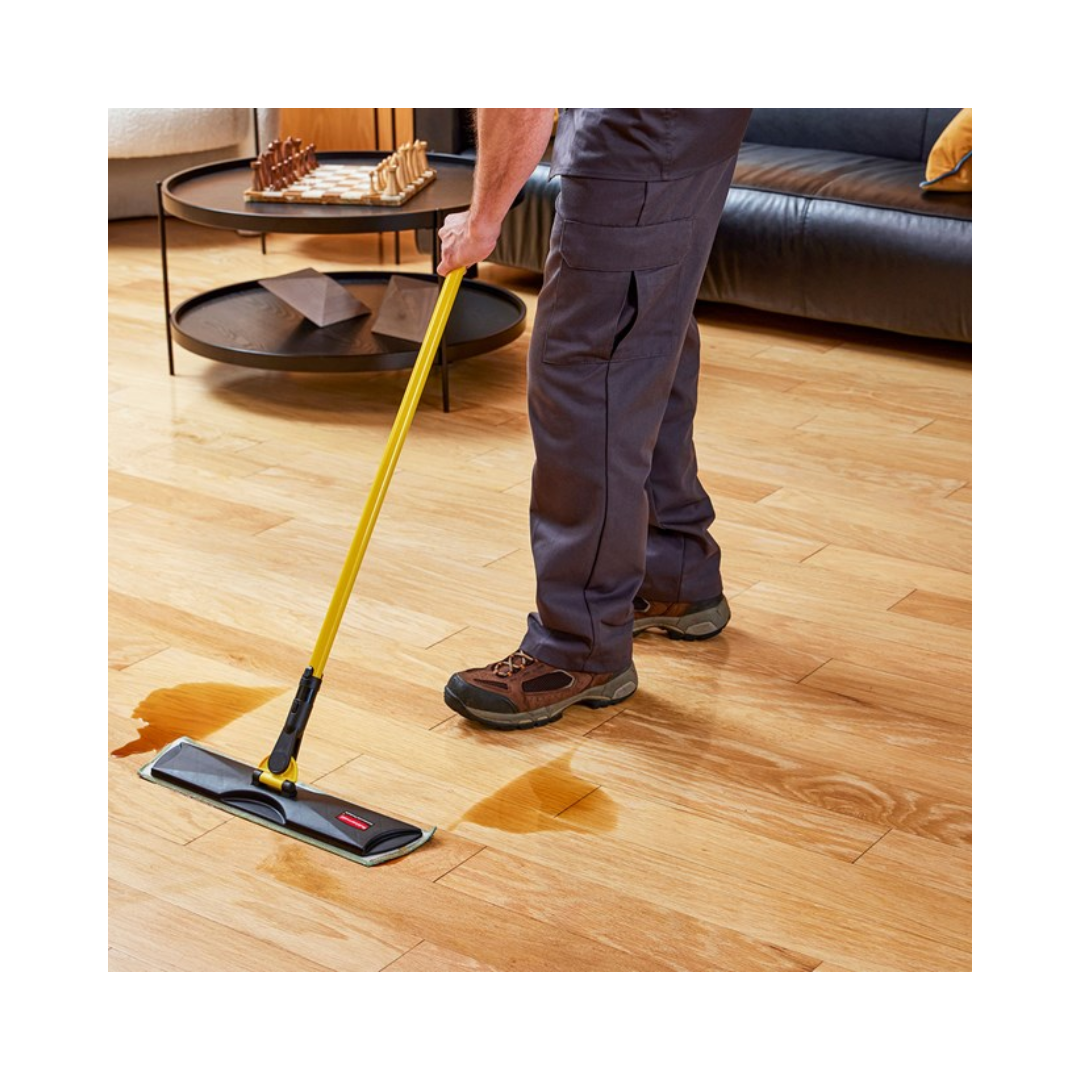 Rubbermaid® Light Commercial Quick Connect Wet/Dry Plastic Frame – 18", Black