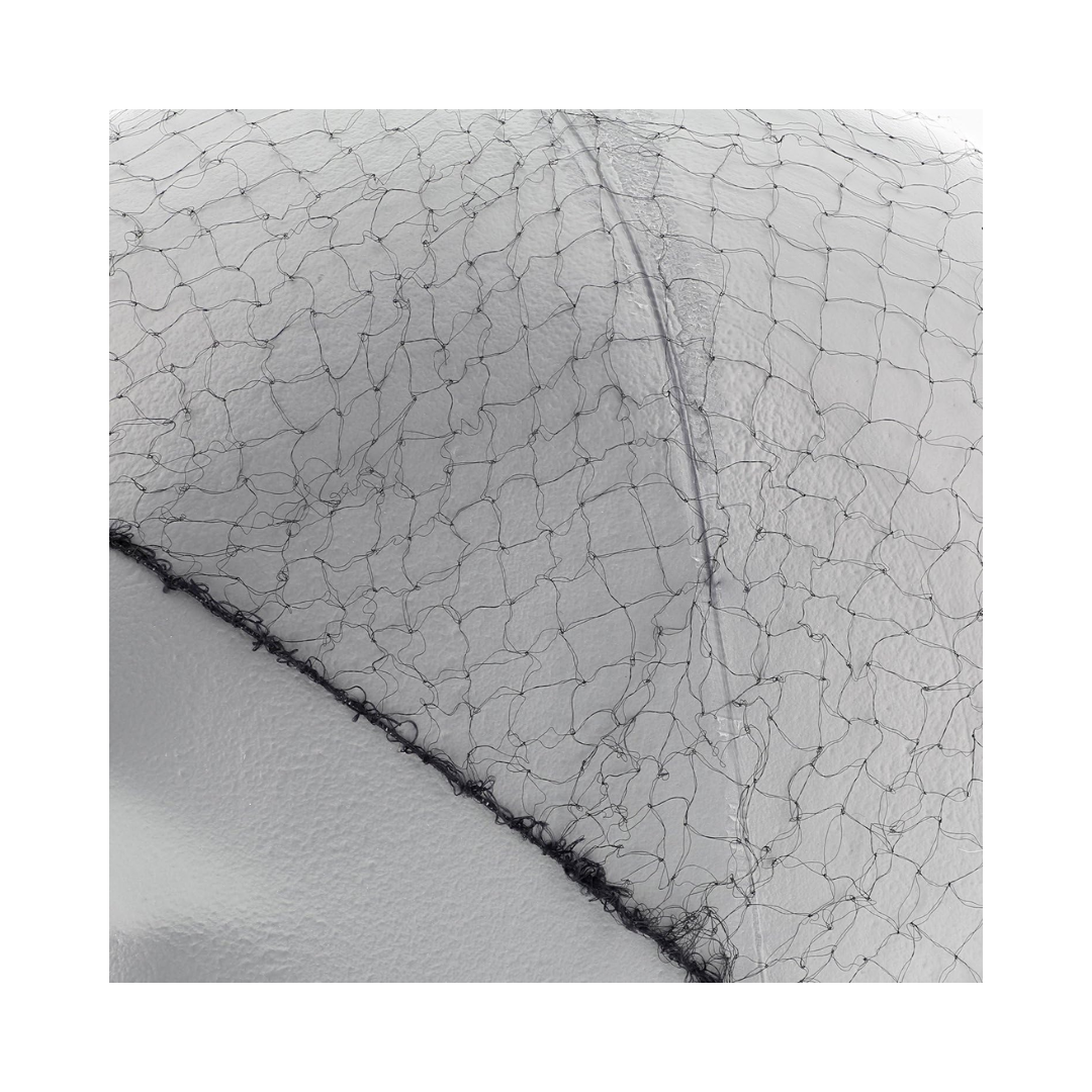 Royal® LightWeight Latex Free Hairnet – 24", Black