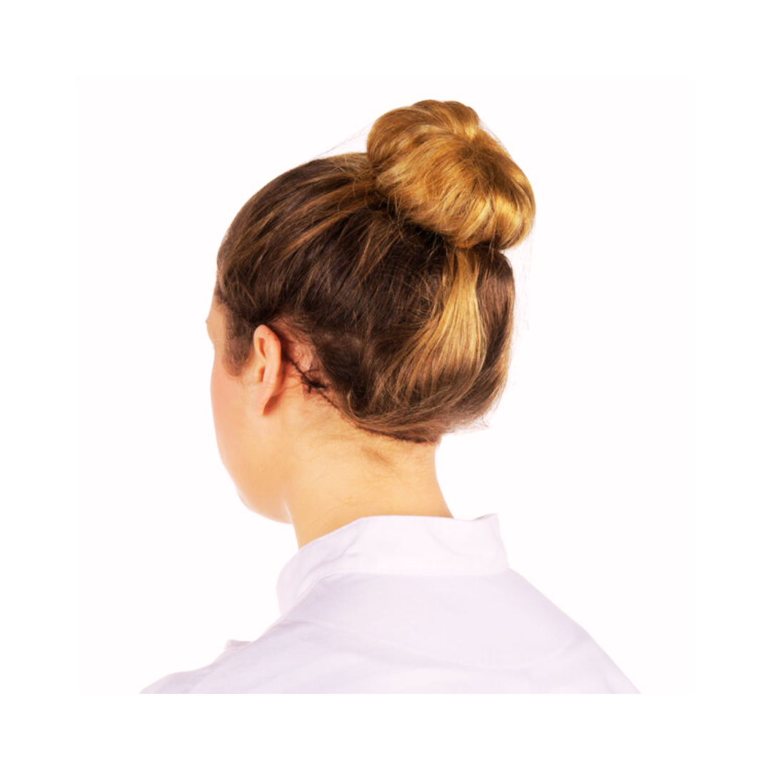 Royal® Lightweight Latex Free Hairnet – 28", Dark Brown