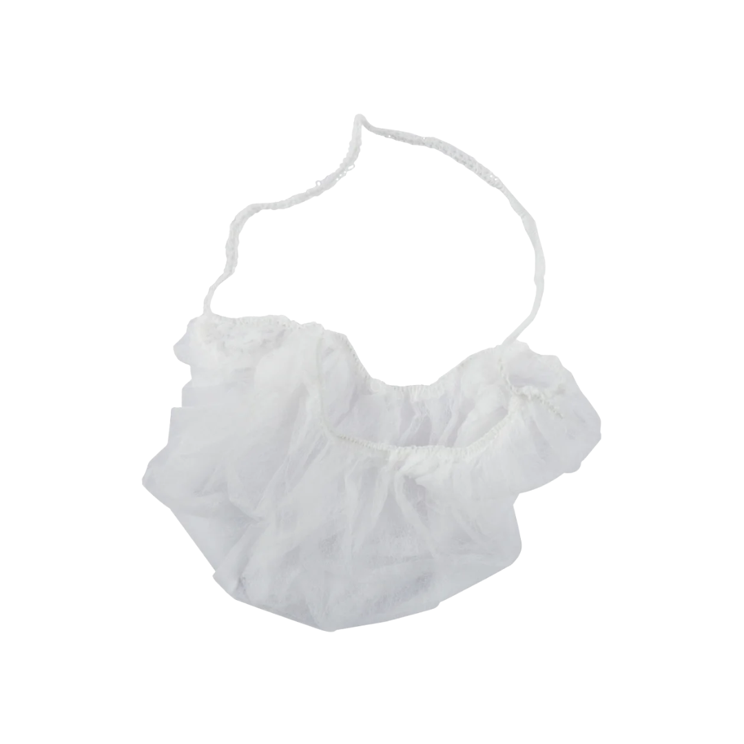 Royal® Beard Protector – White Nylon, Disposable
