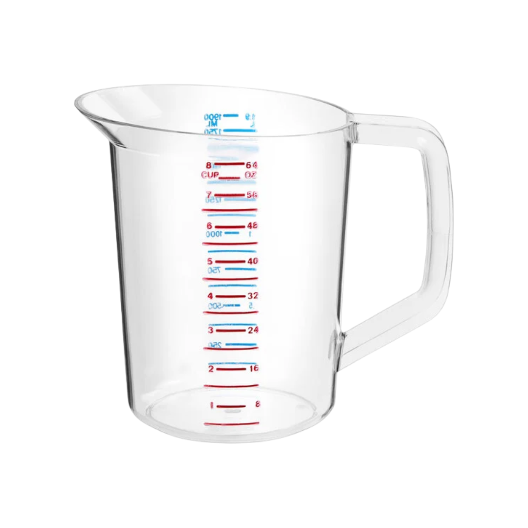 Rubbermaid® Bouncer® Measuring Cups – Polycarbonate, 1 Cup to 4 Qt