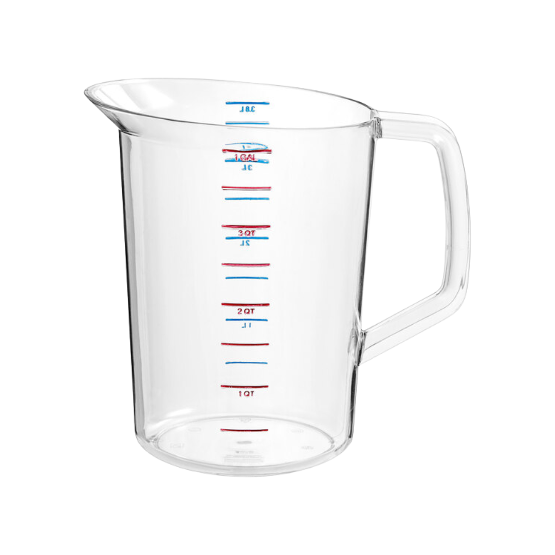 Rubbermaid® Bouncer® Measuring Cups – Polycarbonate, 1 Cup to 4 Qt