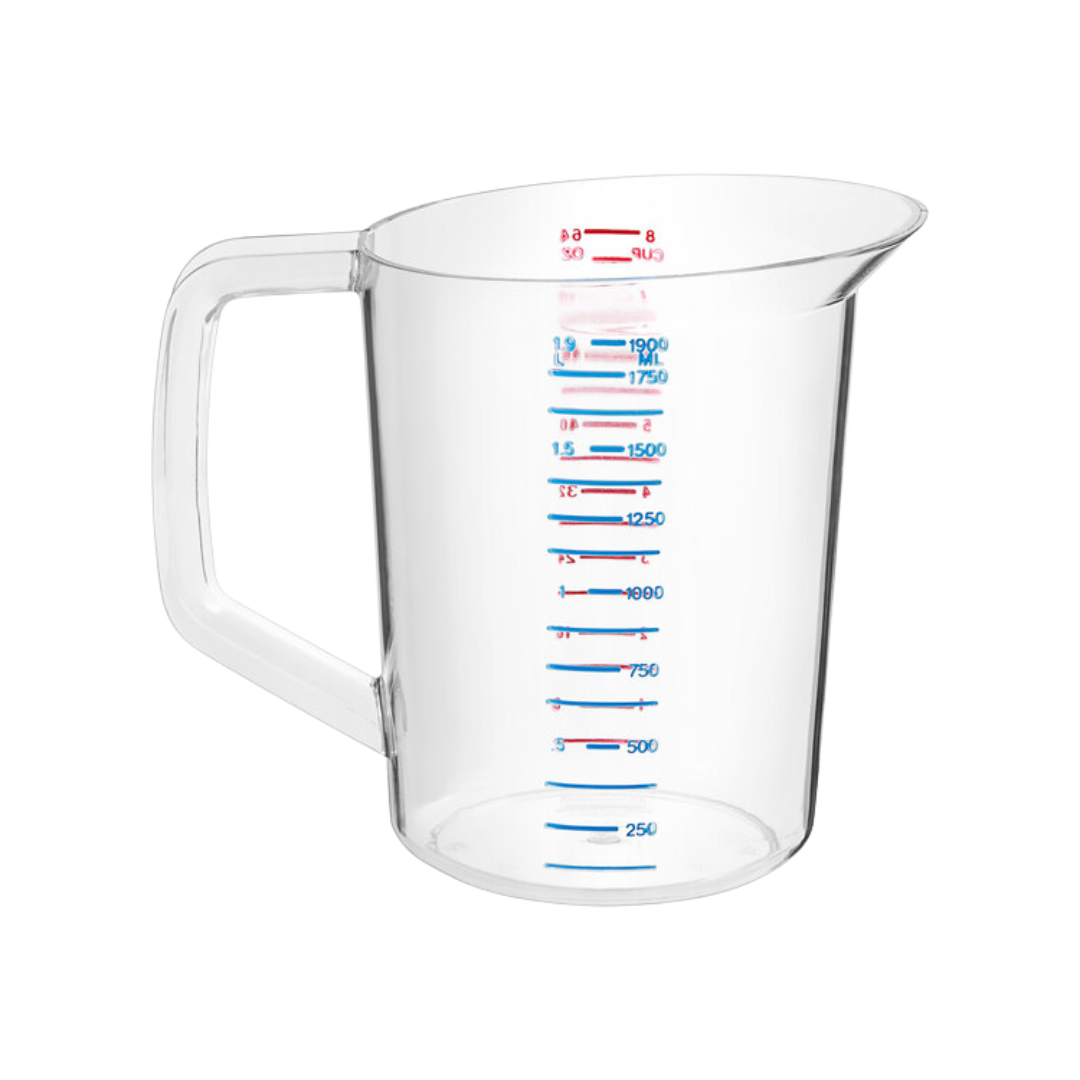 Rubbermaid® Bouncer® Measuring Cups – Polycarbonate, 1 Cup to 4 Qt