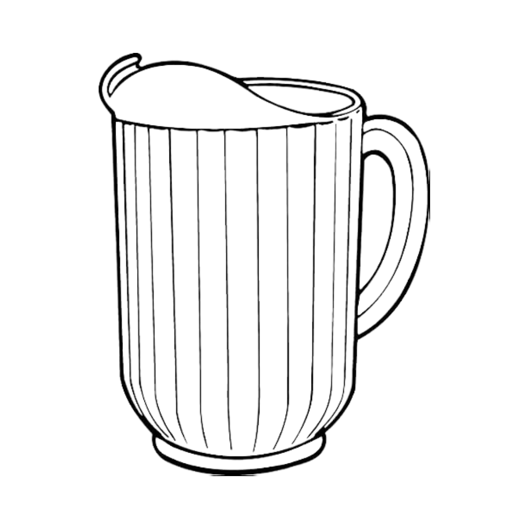 Rubbermaid® Bouncer® Pitchers – Clear Polycarbonate, 32 oz., 60 oz. & 72 oz.