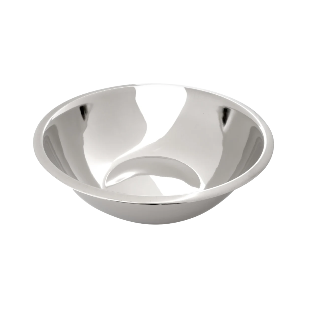 Winco® Stainless Steel Mixing Bowls – Economy Series, 1.5 to 30 Qt