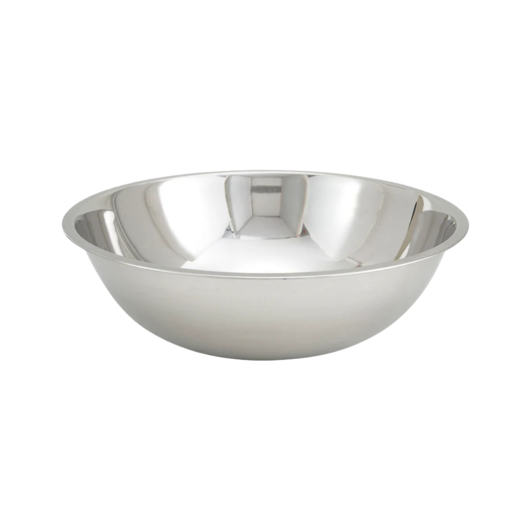 Winco® Stainless Steel Mixing Bowls – Economy Series, 1.5 to 30 Qt