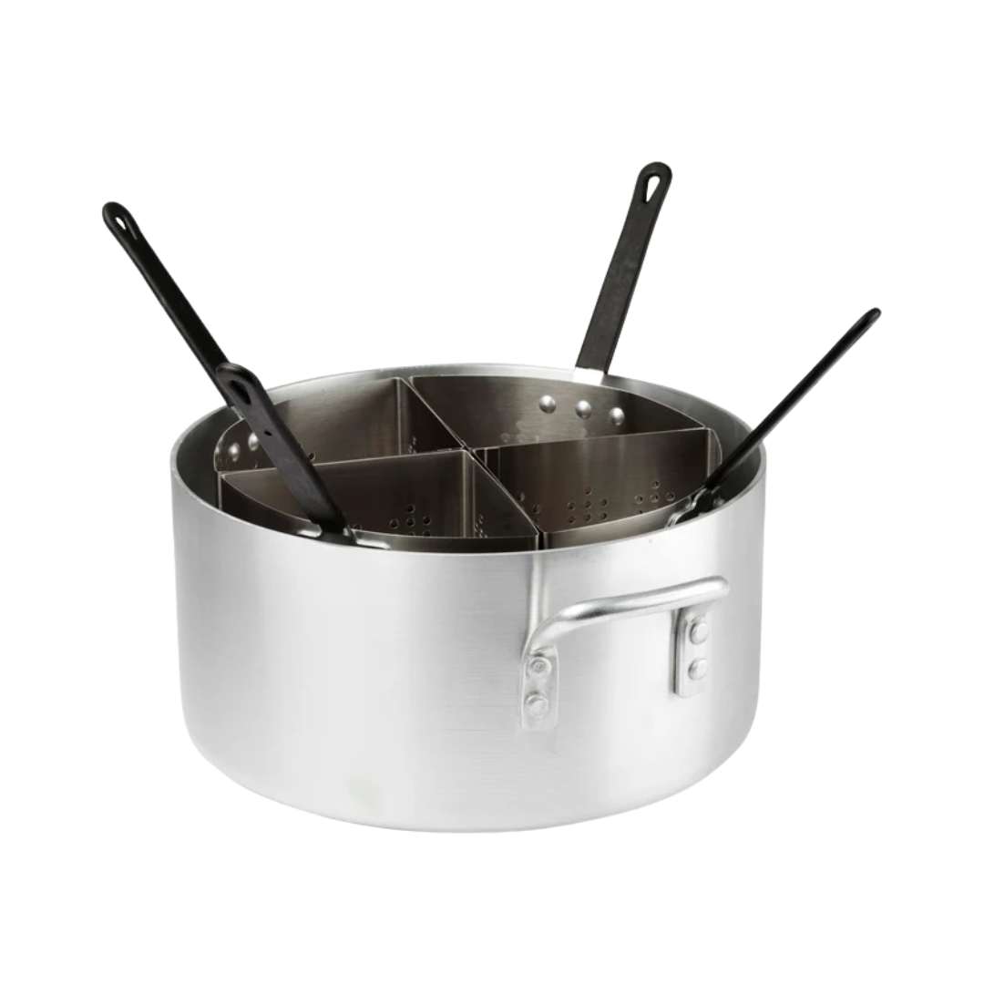 Winco® Win‑Ware Pasta Cooker – 20 Qt, 4‑Inset Set