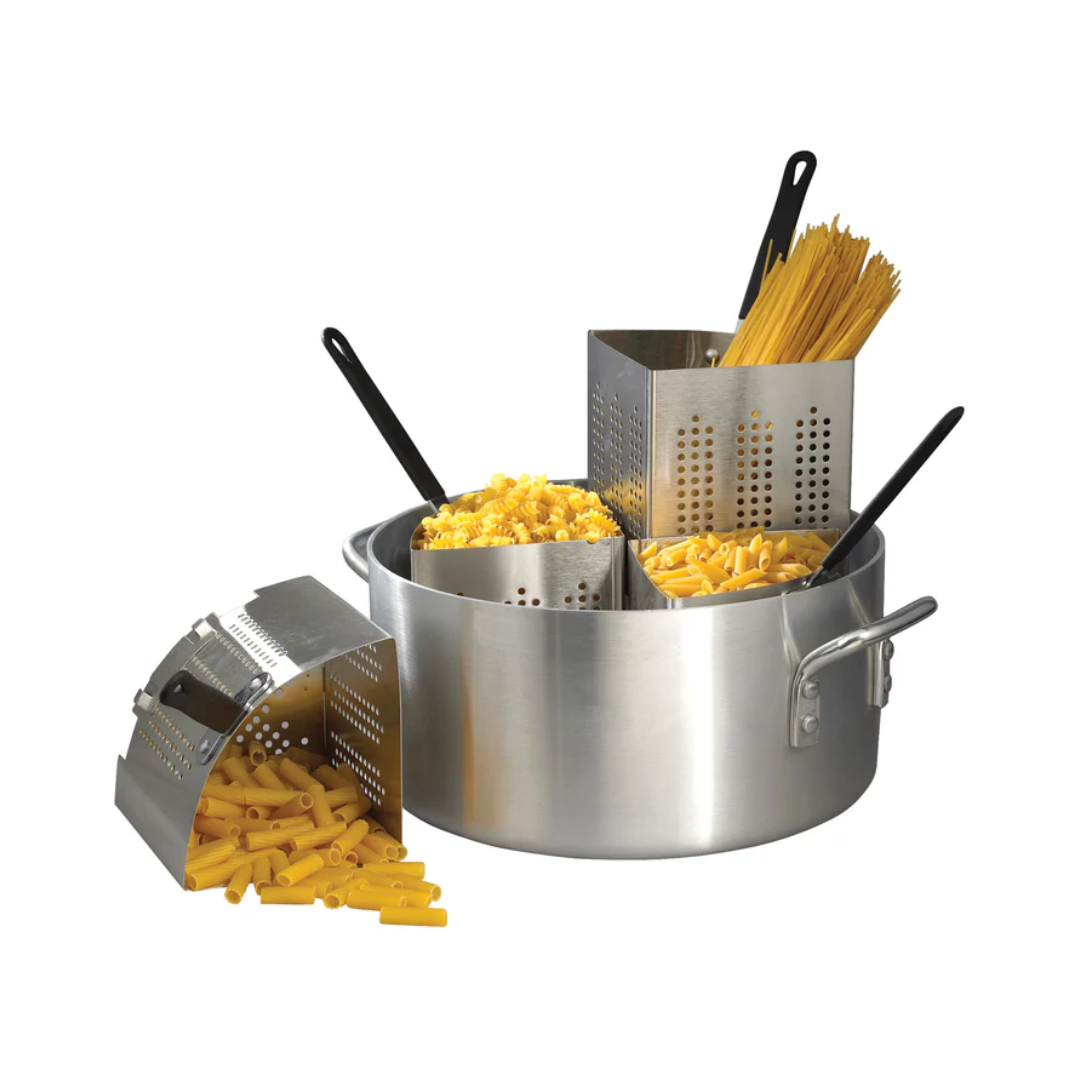 Winco® Win‑Ware Pasta Cooker – 20 Qt, 4‑Inset Set