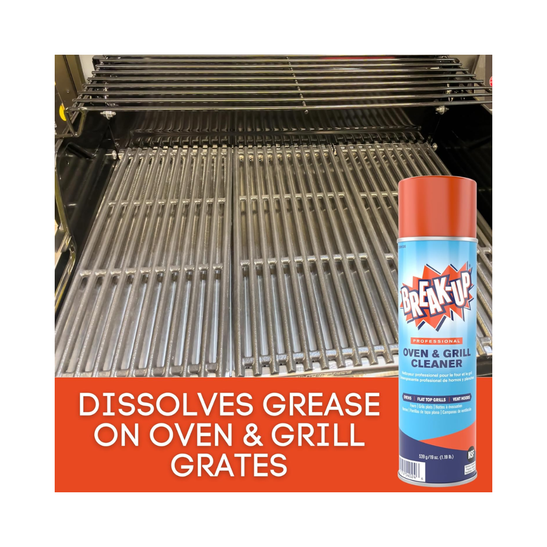 Diversey™ Break-Up® Oven & Grill Cleaner – 19 oz. Net Wt., Aerosol