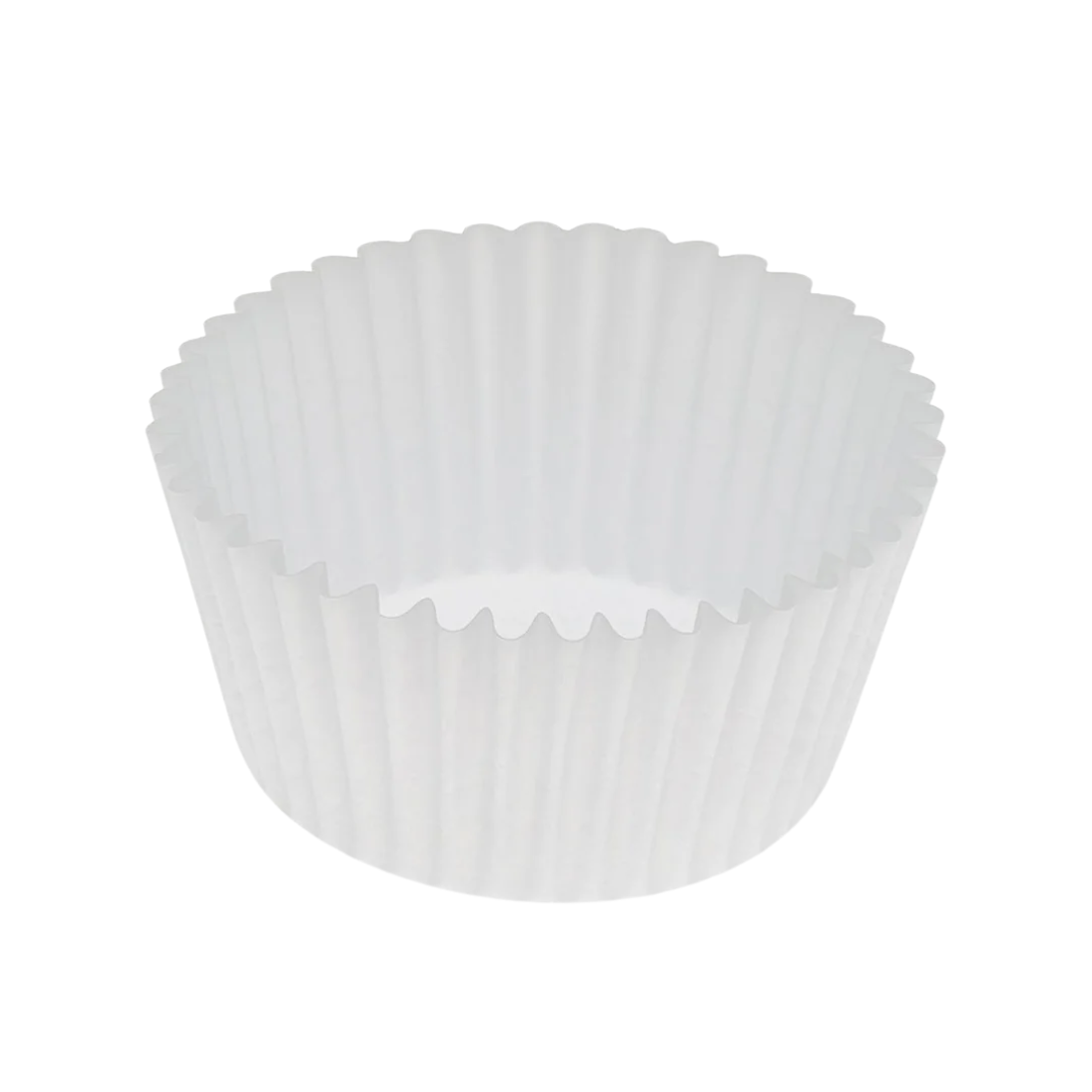 Royal® Baking Cups – White Treated Paper, 4 1/2" & 6"