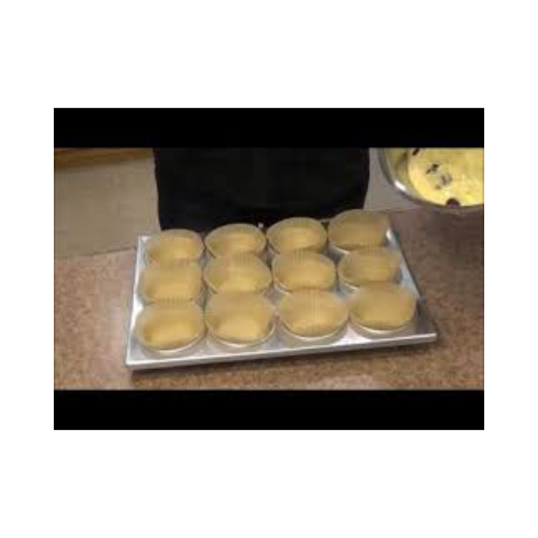 Winco® Aluminum Muffin Pan – 14" x 11", 12 Cup, 3 oz
