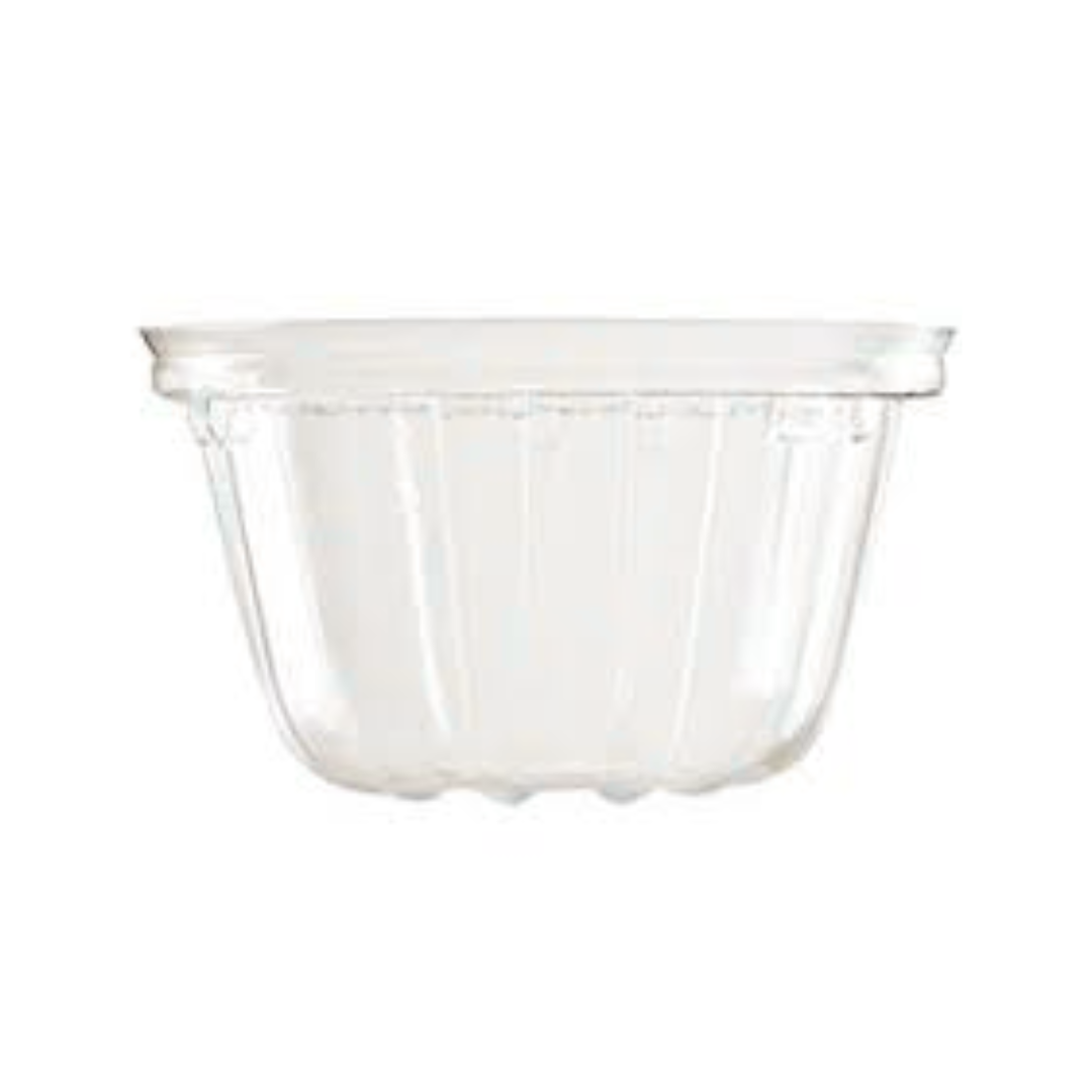 Dart® 12 oz. OPS Plastic High Dome Lid - Clear