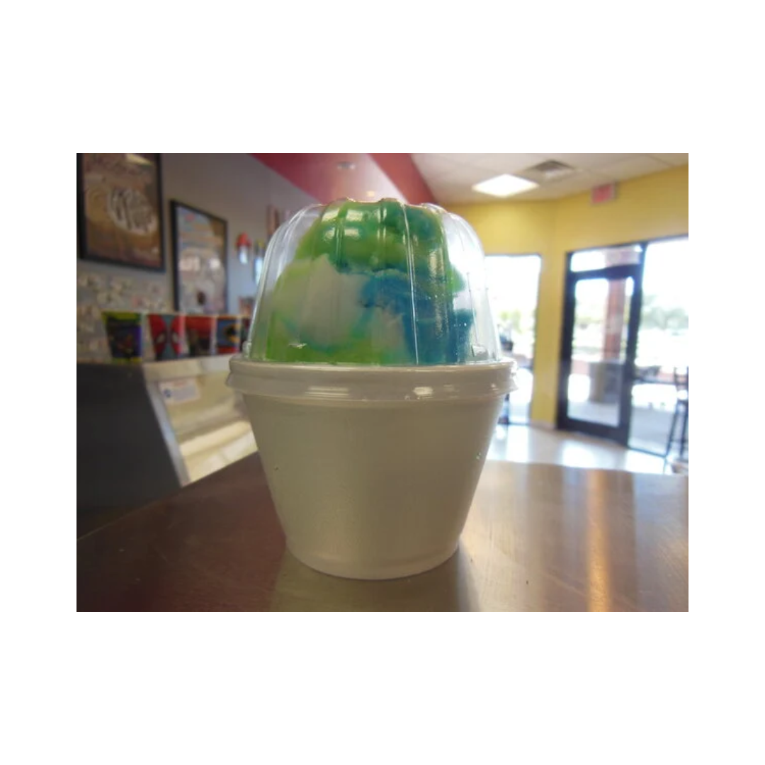 Dart® 12 oz. OPS Plastic High Dome Lid - Clear