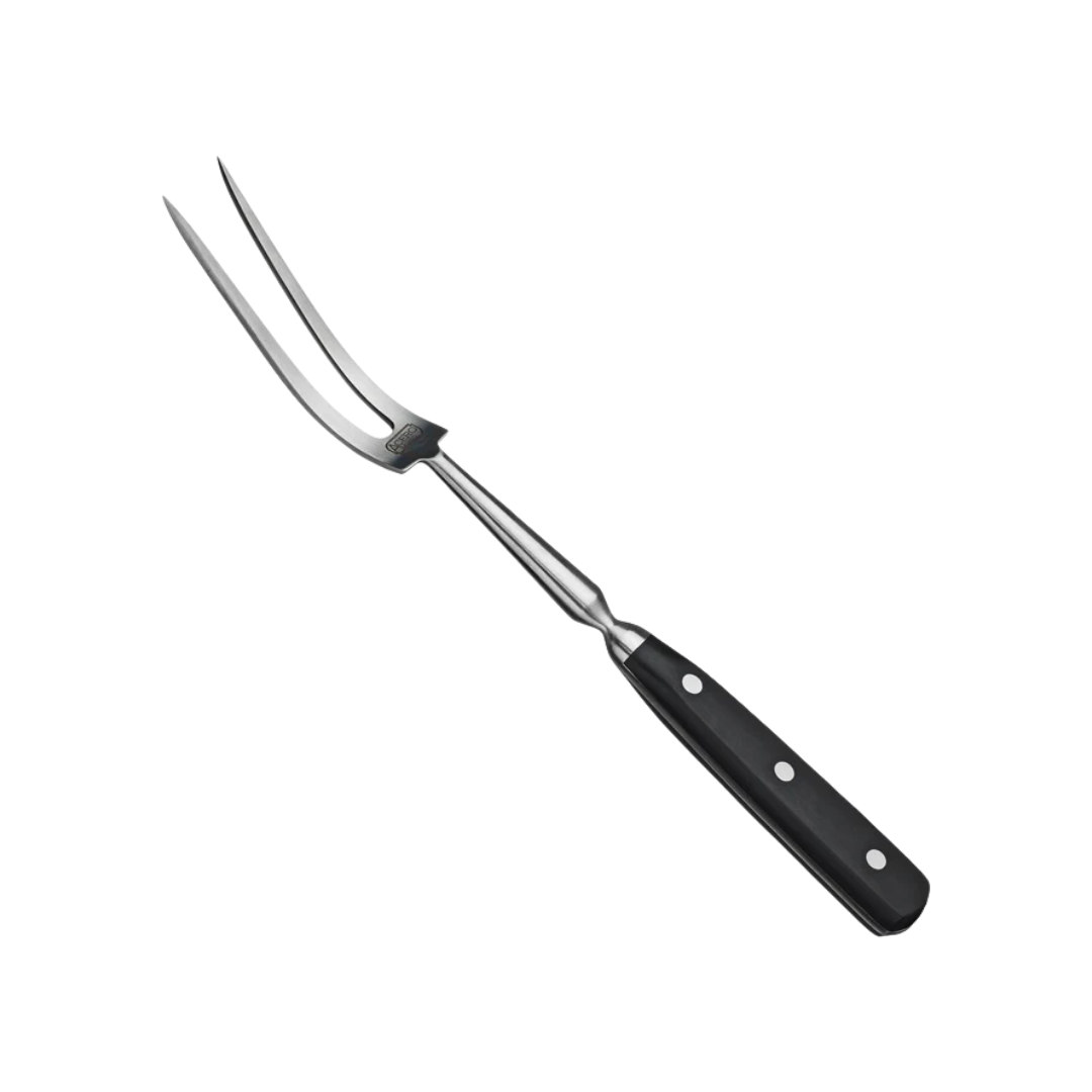 Winco® Acero Cook's Fork – 12" & 14", Curved & Straight