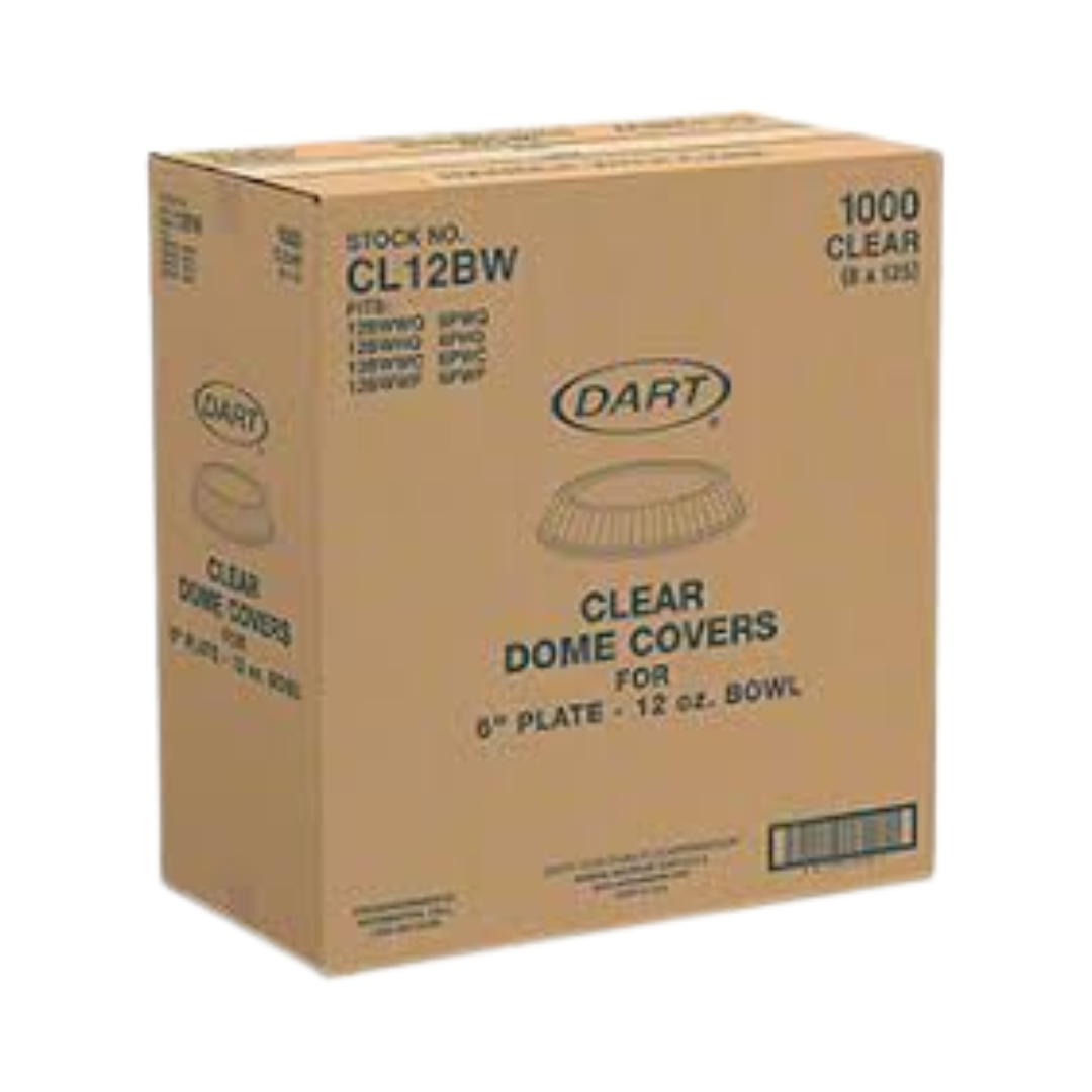 Dart® 6" OPS Dome Lid – Clear, For Bowls & Plates