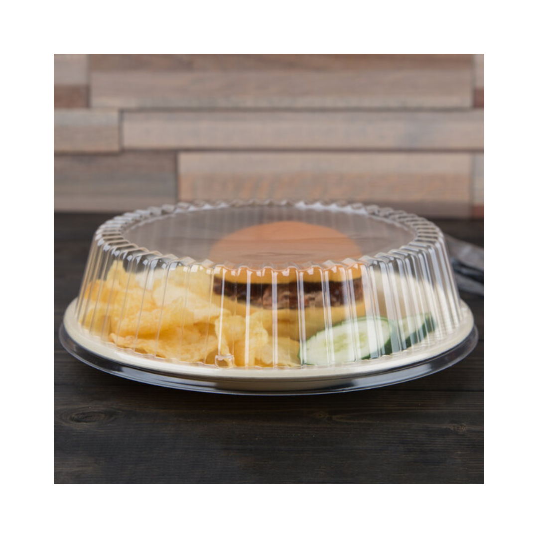 Dart® 9" OPS Dome Lid – Clear, For Plates