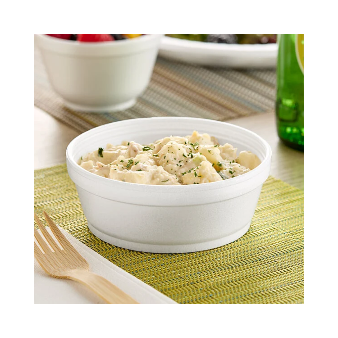 Dart® J Cup® EPS Foam Food Container – 8 oz, White