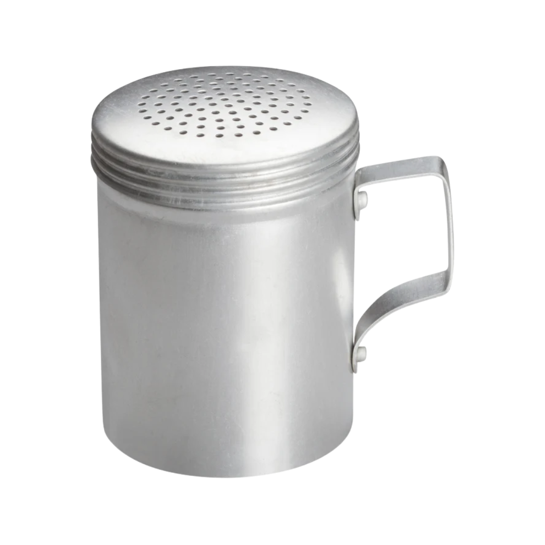 Winco® Aluminum Dredge with Handle – 10 oz.