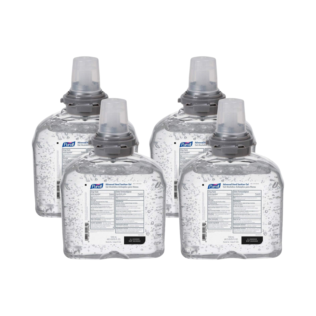 GOJO® Purell® Advanced Hand Sanitizer Gel – TFX™ Refill, 1200 mL