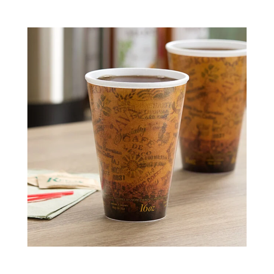 Dart® Escape® Fusion® Wrapped Insulated Cups – 16 oz