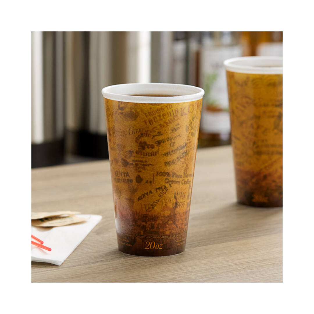 Dart® Escape® Fusion® Wrapped Insulated Cups – 20 oz
