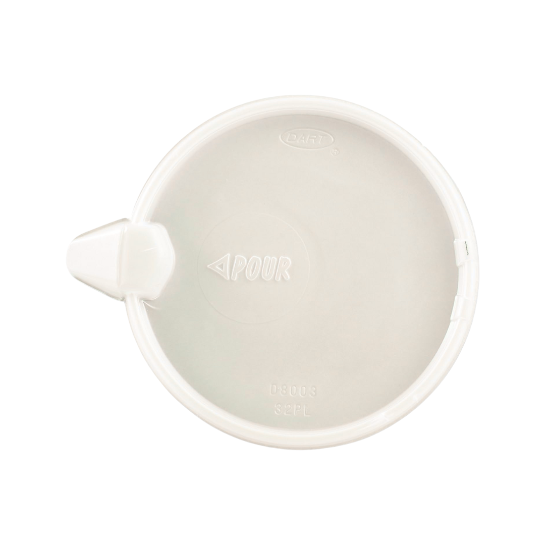 Dart® Translucent Pour Spout Lid