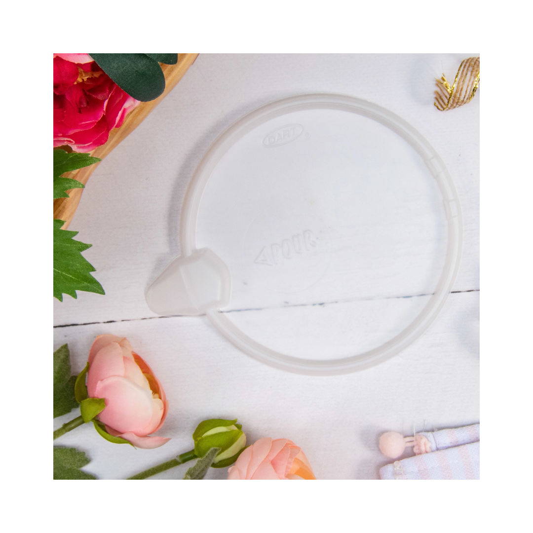 Dart® Translucent Pour Spout Lid